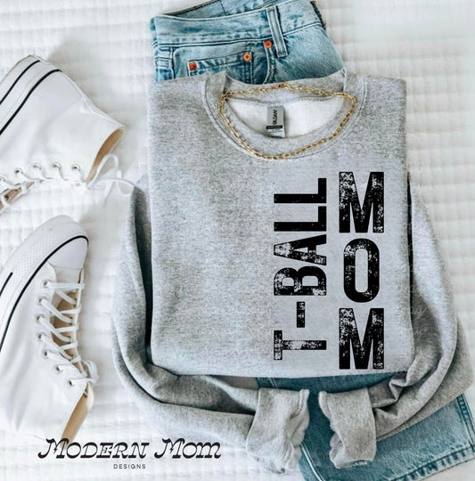 T-Ball mom crewneck