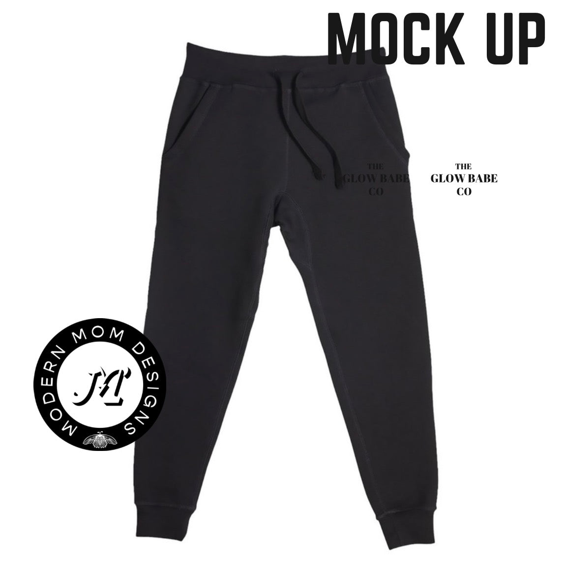 The glow babe co premium joggers