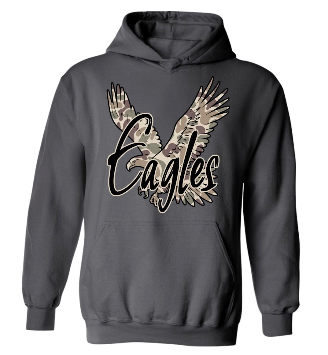 EAGLES camo (tee, crewnck or hoodie)