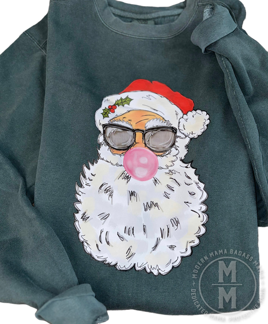 Bubble gum Santa