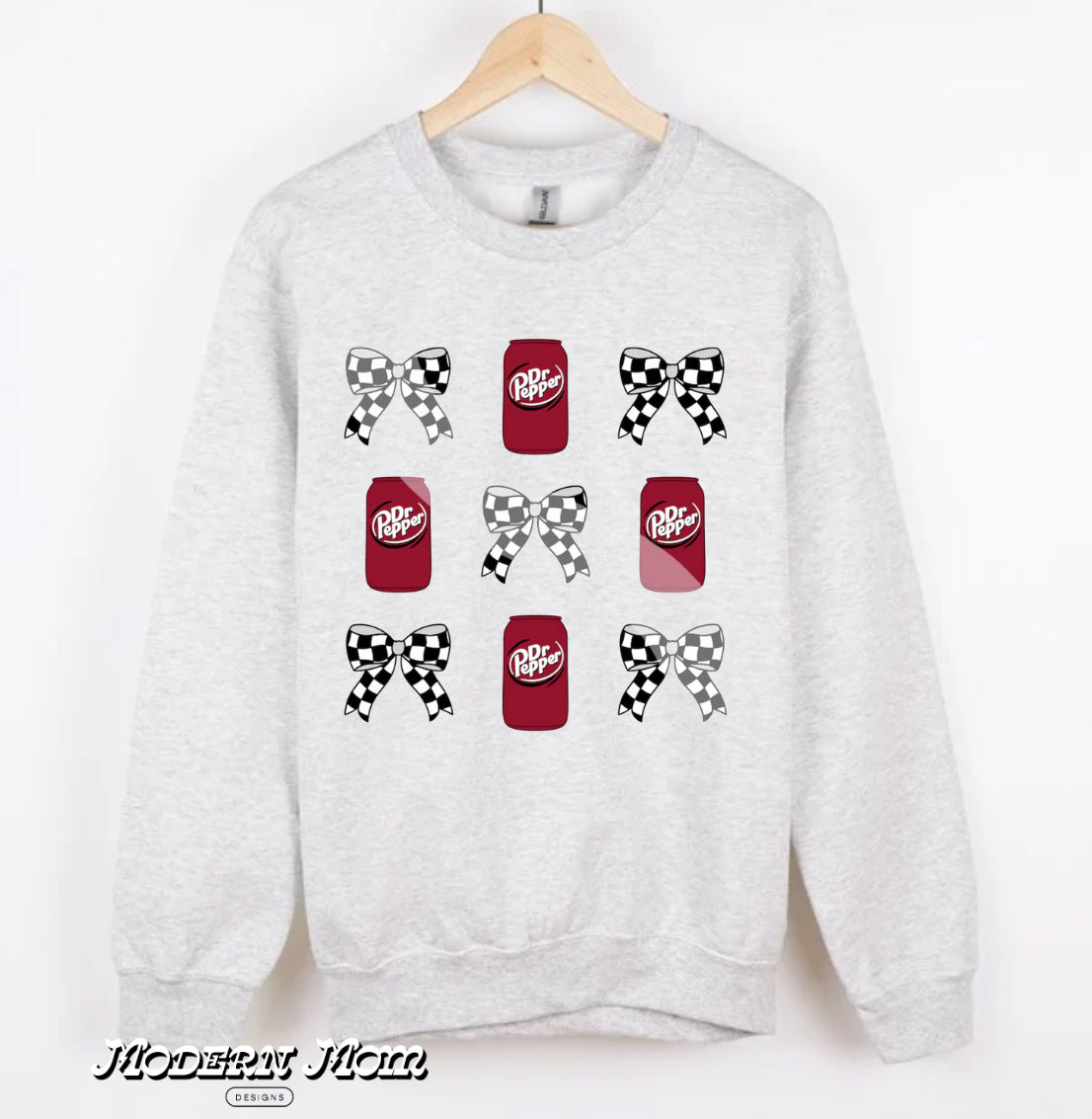 Dr. Pepper & bows collage (tee shirt, crewneck or hoodie)