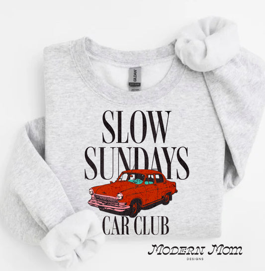 Slow Sundays crewneck