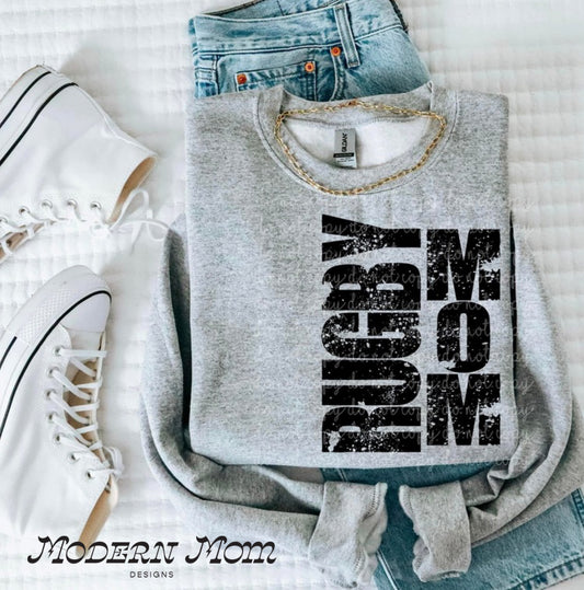 Rugby mom crewneck