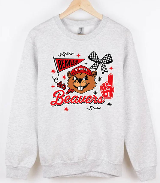 Beavers collage (tee, crewneck or hoodie)