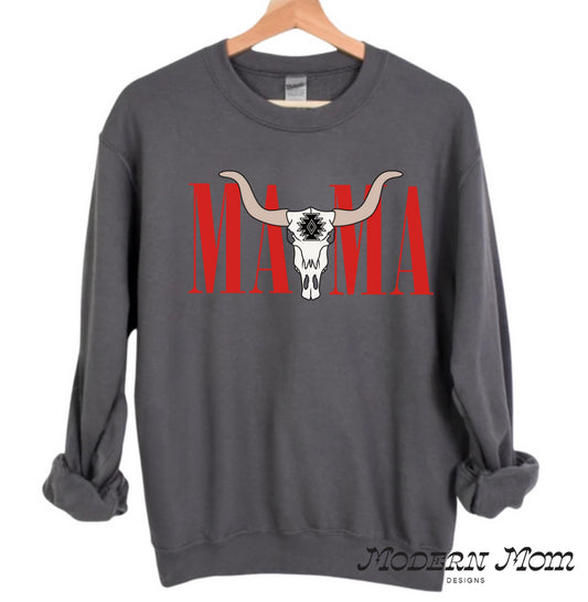 MAMA western crewneck