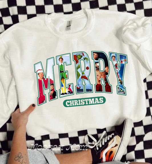 Merry Christmas classics (tee or crewneck)