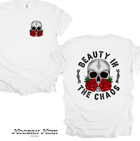 Beauty and the chaos tee