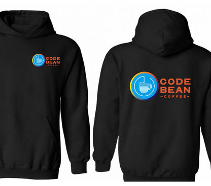 Code Bean espresso hoodie