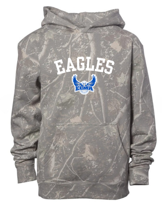 Elma eagles deadwood camo hoodie (youth & adult-no drawstrings)
