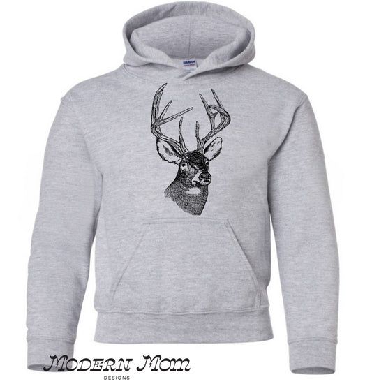 Big buck hoodie (youth)