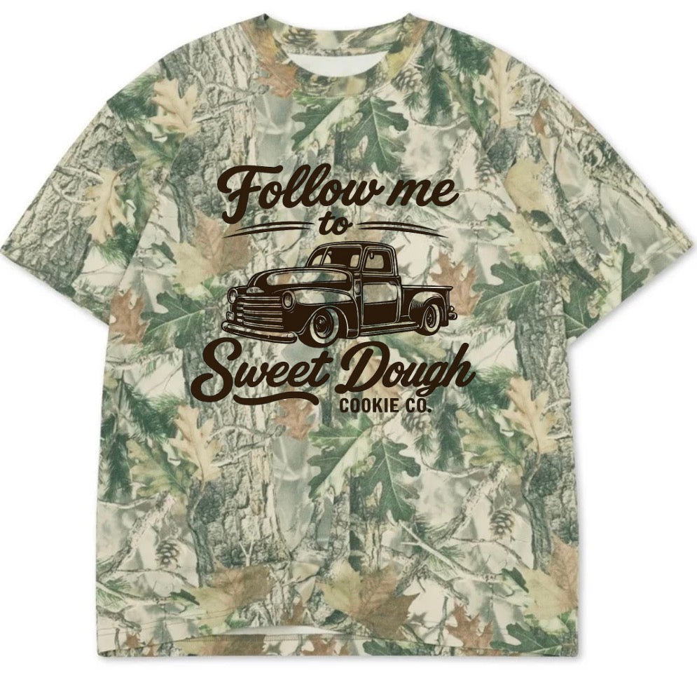 Follow me to Sweet dough cookie co. Camo lux tees