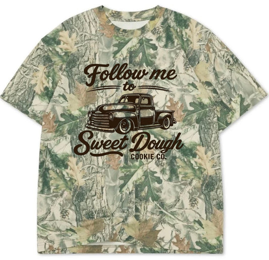 Follow me to Sweet dough cookie co. Camo lux tees
