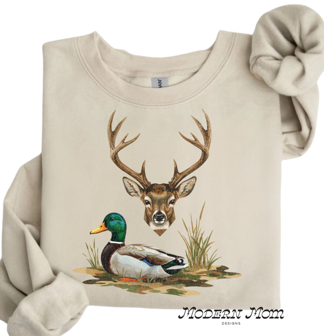 Deer & Duck crewneck