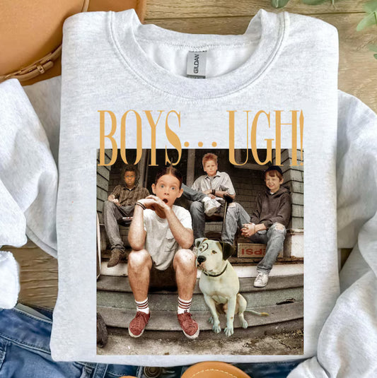 BOYS….ugh (tee, crewneck or hoodie )