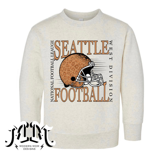 Hawks leopard neutral print (NEWBORN-youth XL)