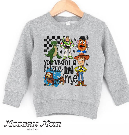 You’ve got a friend in me (baby-toddler-youth)