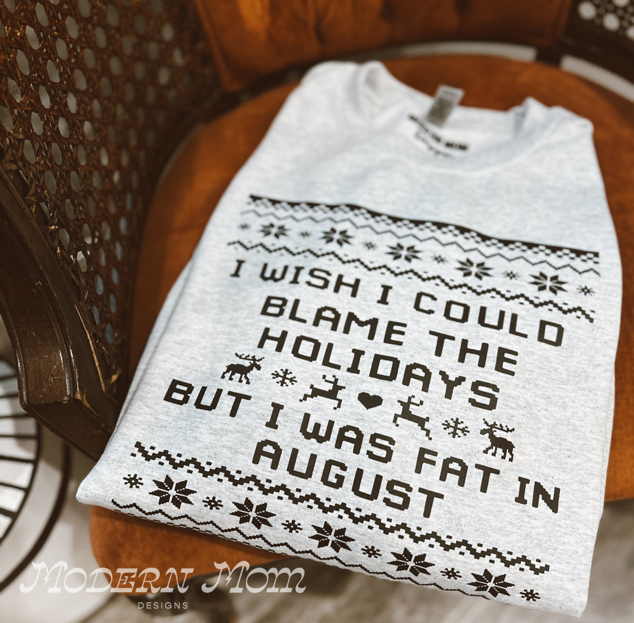 I wish I could blame the holidays….crewneck