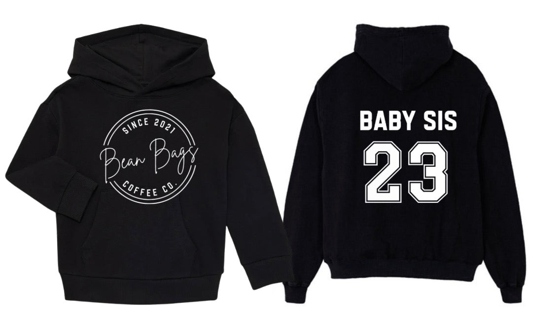 Bean bags coffee co. sibling hoodie