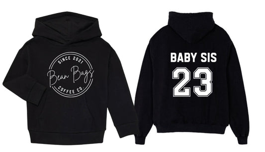Bean bags coffee co. sibling hoodie