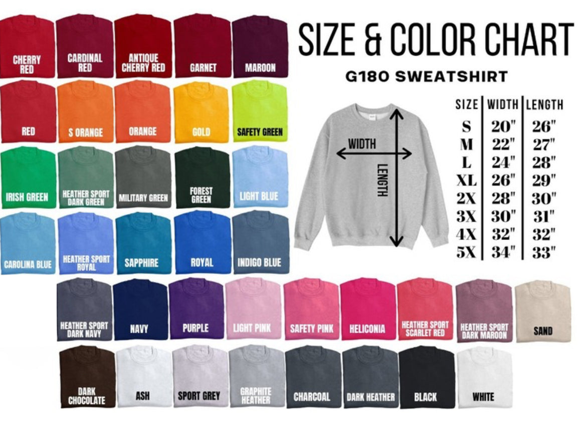 SENIOR 2026 custom crewneck