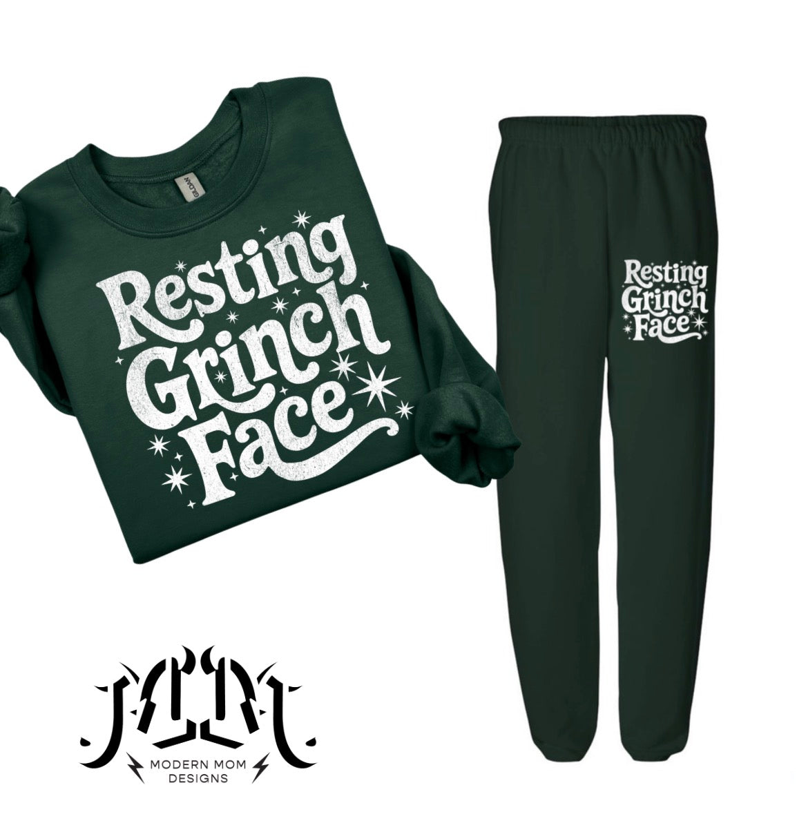 Resting Grinch face lounge set (pieces sold separately)