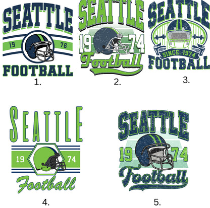 BLEACHED OUT FOOTBALL (ANY TEAM)