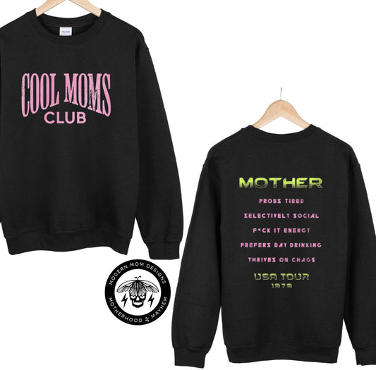 COOOMS CLUB TOUR  (tank top, tee shirt, crewneck or hoodie)