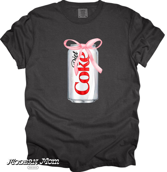 Diet coke bow tee