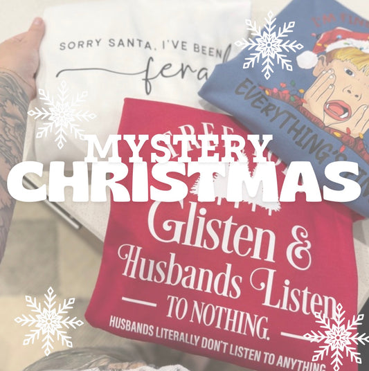 MYSTERY Christmas items (tees, crewnecks or hoodie)