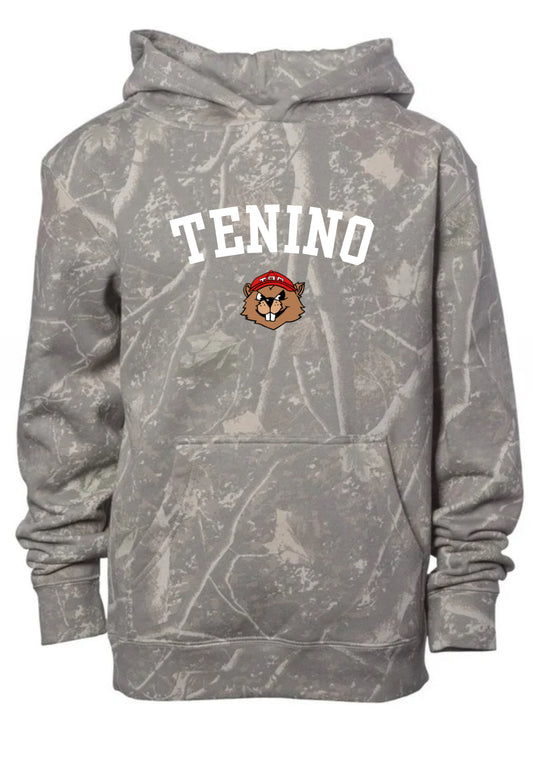 Tenino deadwood camo hoodie (youth & adult-no drawstrings)