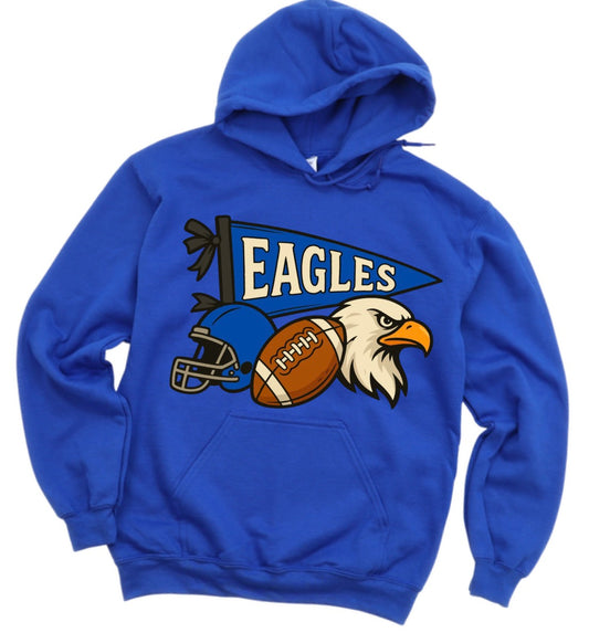 EAGLES football (tee, crewnck or hoodie)