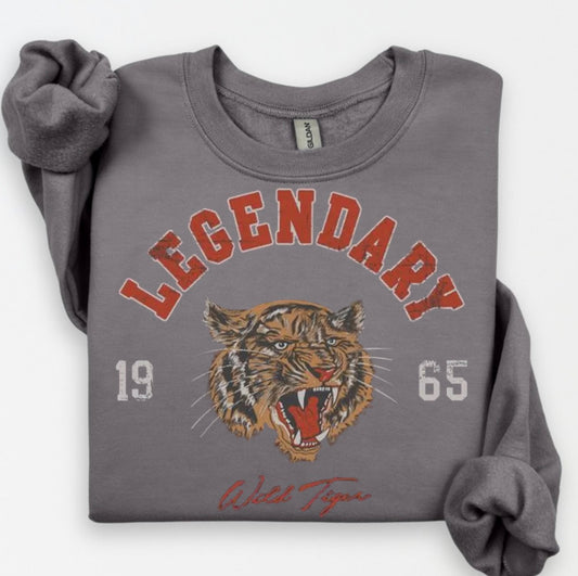 Legendary-wild tiger crewneck