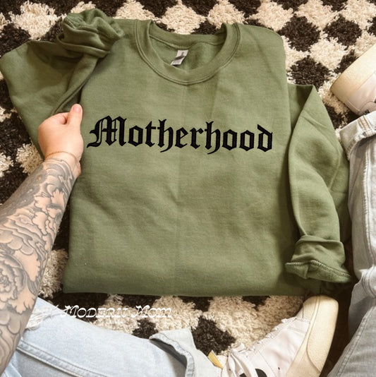 Motherhood grunge crewneck