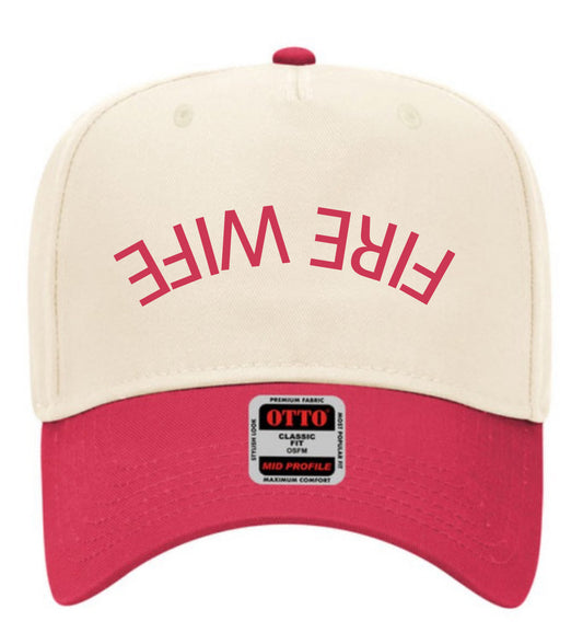 Fire wife Otto trucker hat-embroidered