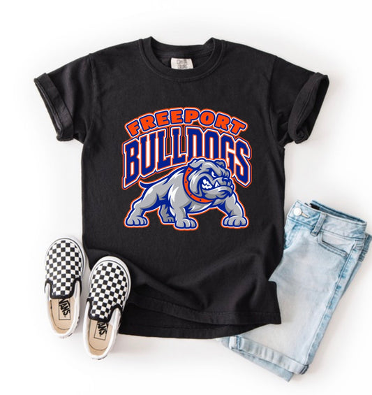 Freeport Bulldogs YOUTH (tee shirt, crewneck or hoodie)