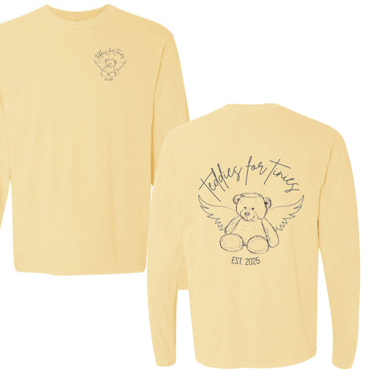 Teddies for tinies custom longsleeve (please see color options)
