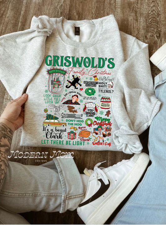 Griswold’s family christmas (adult tee or crewneck)