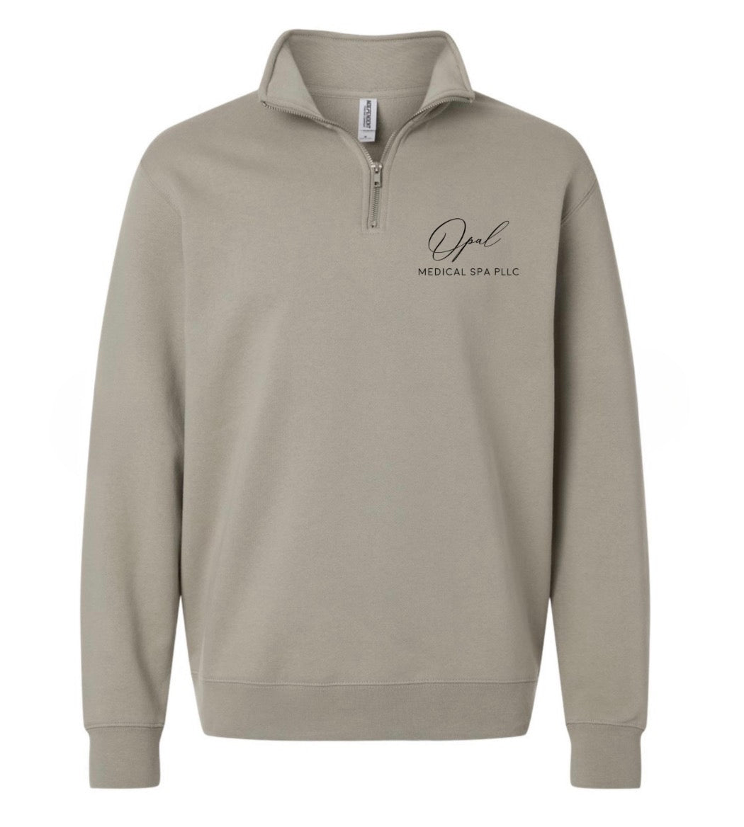 Opal med spa quarter zip up