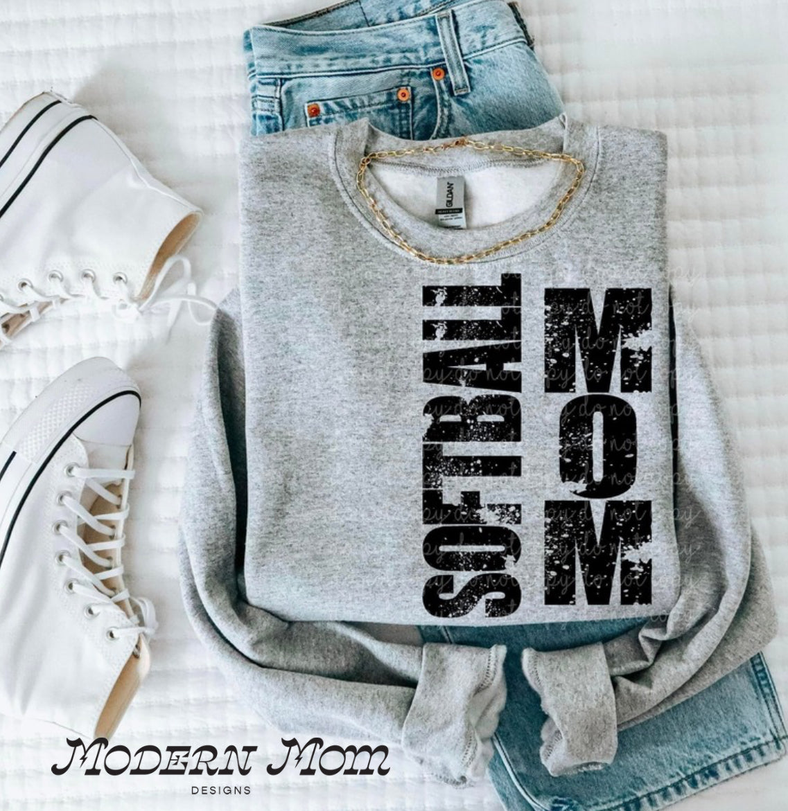 Softball mom crewneck