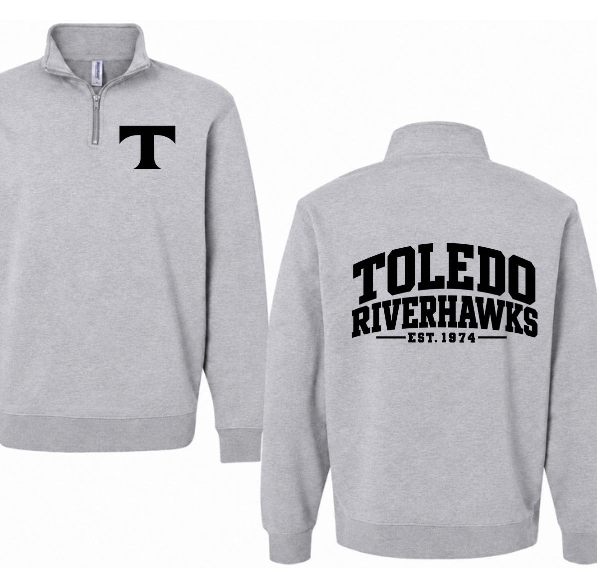 Toledo Riverhawks quarter zip
