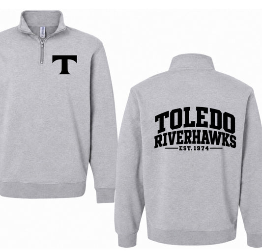 Toledo Riverhawks quarter zip