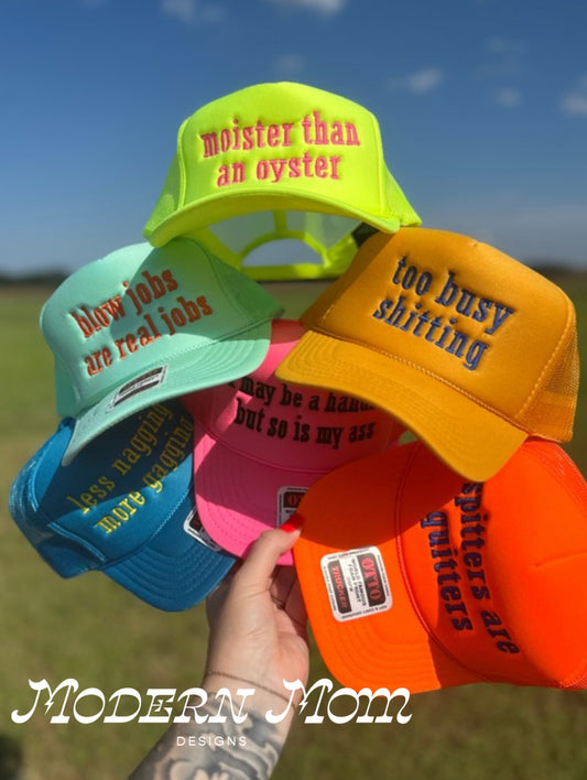 Innapropraite trucker hats