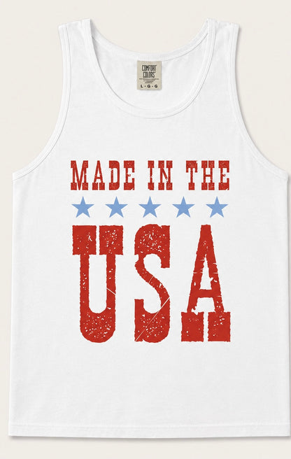 Made in the USA tank (multiple styles available)
