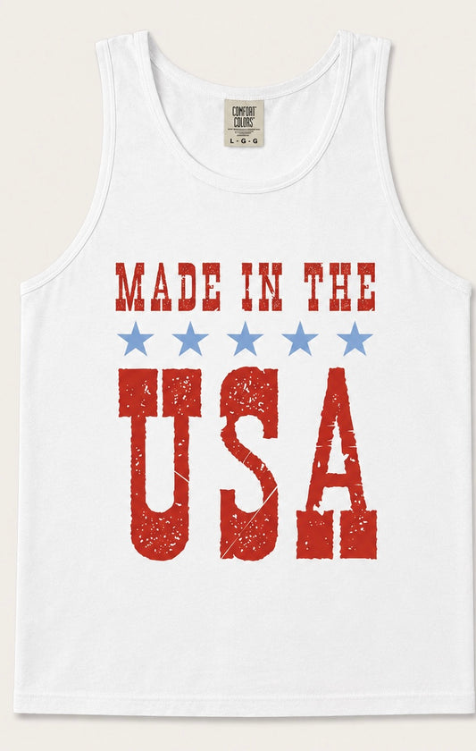 Made in the USA tank (multiple styles available)