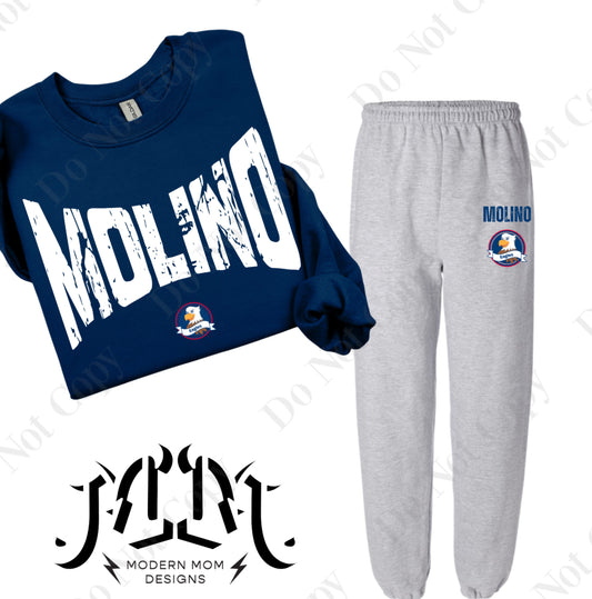 MOLINO mascot lounge set (pieces sold separately) YOUTH & ADULT