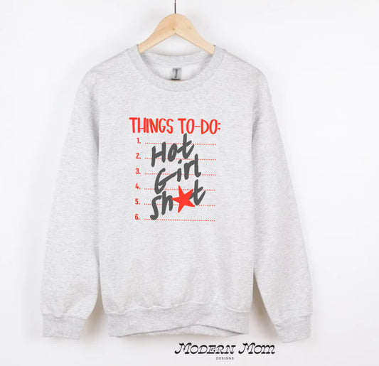 Things to do crewneck