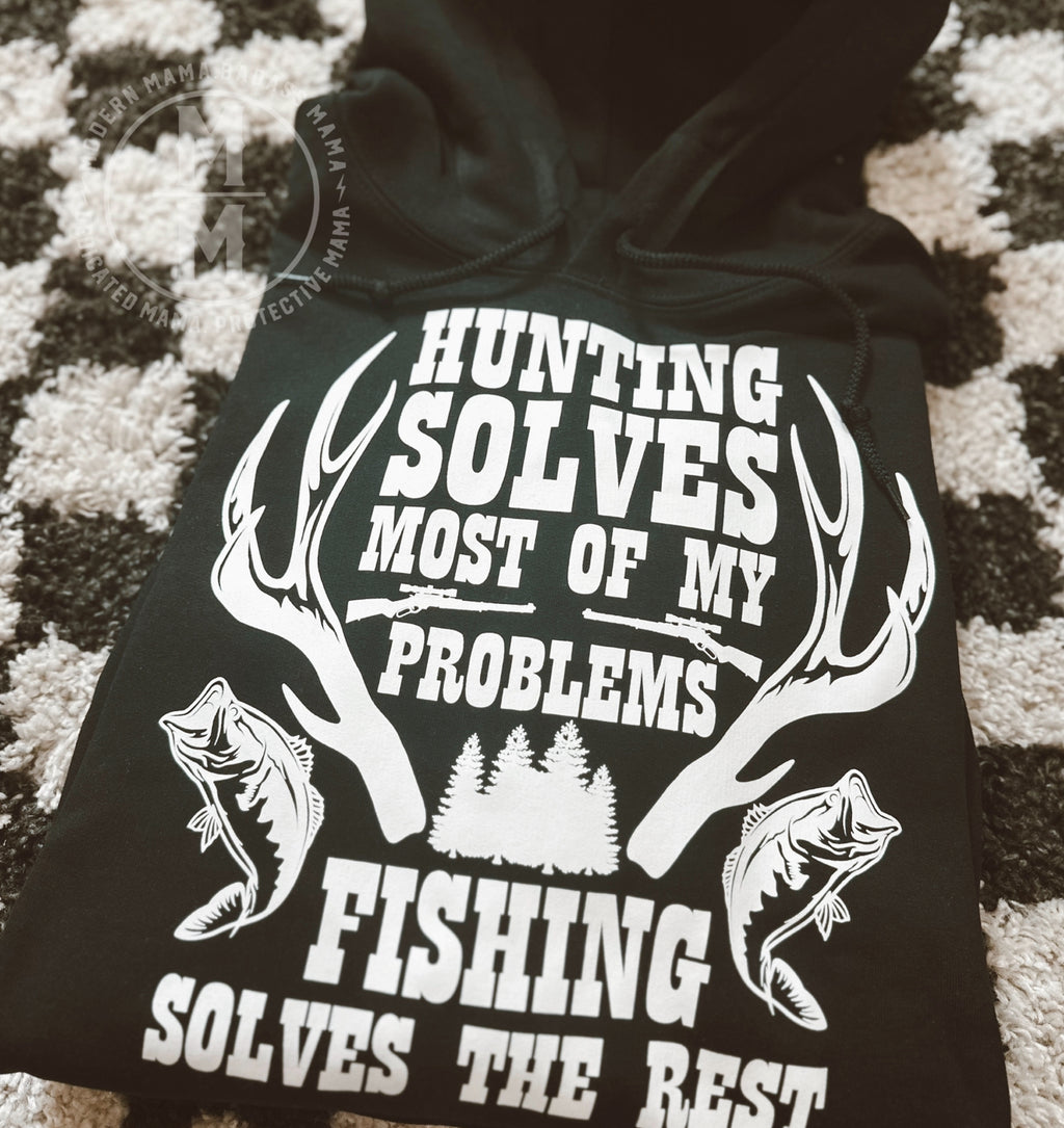 Hunting solves most of my problems