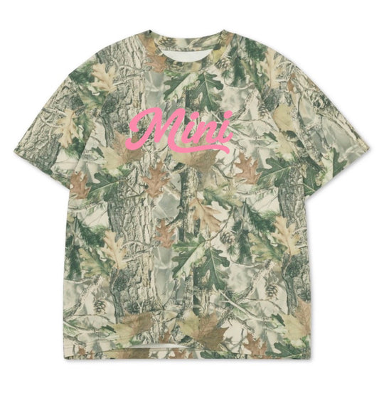 Mini boxy premium wood camo tee (youth XS-youth XXL)