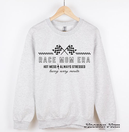 Race mom era crewneck