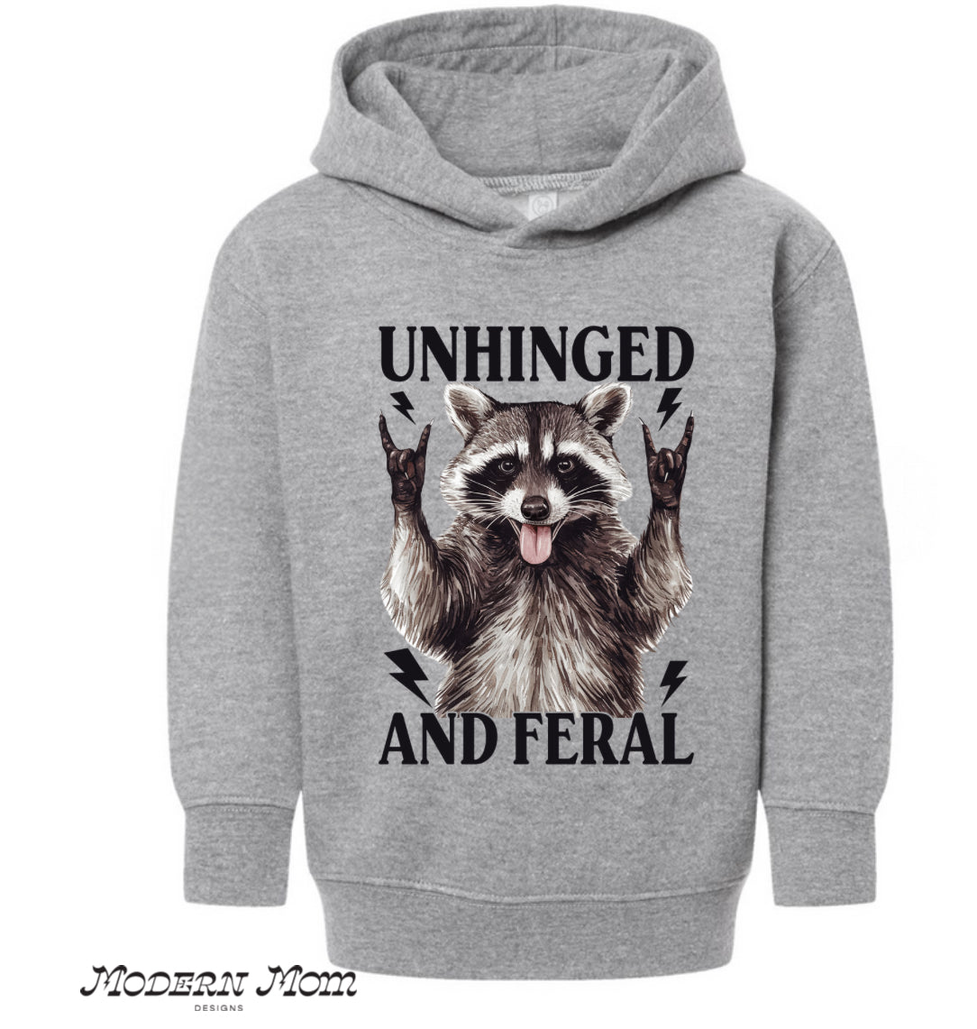 Unhinged and feral (toddler-youth)